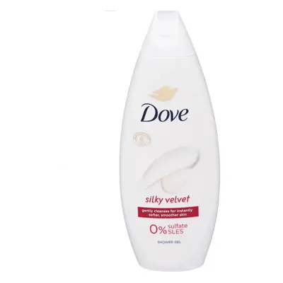 Dove női tusfürdő 250ml Silky Velvet