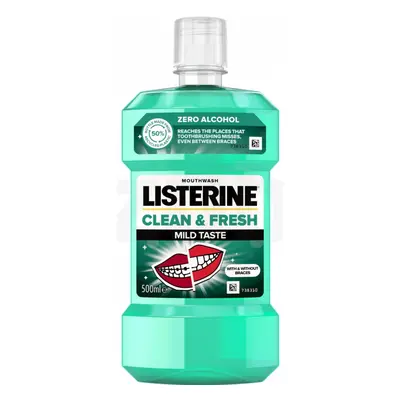 Listerine Clean & Fresh Mild Taste szájvíz 500 ml