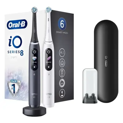 Oral-B iO Series 8 Duo fekete/fehér