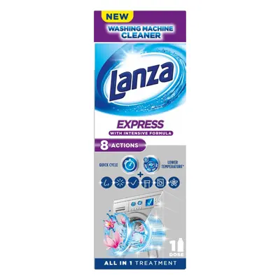 Lanza Express Folyékony mosógép tisztító 250 ml