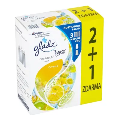 Glade One Touch Citrus mini spray utántöltő légfrissítőhöz 3 x 10 ml