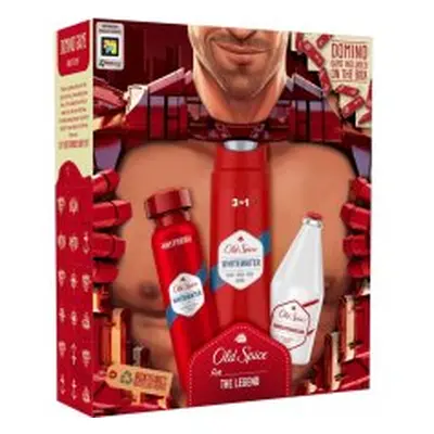 Old Spice Whitewater borotválkozás utáni 100 ml + tusfürdő 250 ml + deospray 150 ml ajándékkészl