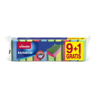 Vileda Rainbow mosogatószivacs 9+1 Gratis