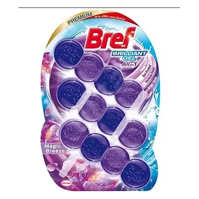 Bref Brilliant gél All in 1 Magic Breeze 3x42g