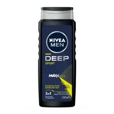 Nivea tusfürdő 500ml P - Deep Sport