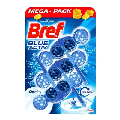 Bref Color Activ Chlorine WC blokk 3x50 g