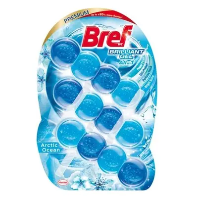 Bref Brilliant gél All in 1 Artic Ocean 3x 42g