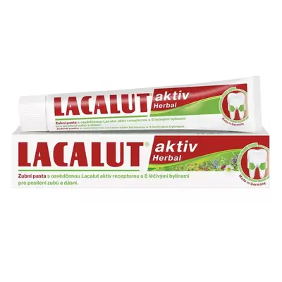 Fogkrém LACALUT activ Herbal 75 ML