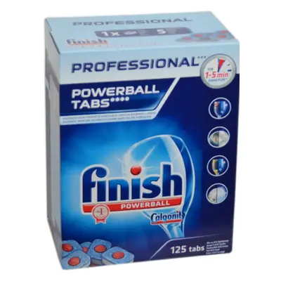 Finish Professional Powerball mosogatógép tabletta 125 db Kissé sérült csomagolás!