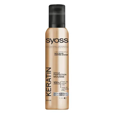 Syoss habkeményítő 250ml Keratine style