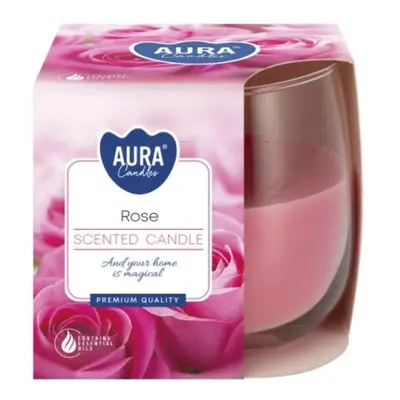 Aura Bispol illatos gyertya Rose 130g