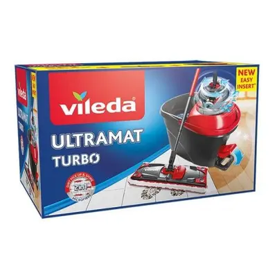 Vileda Ultramat Turbo komplett készlet (Mop+vödör lábpedállal)