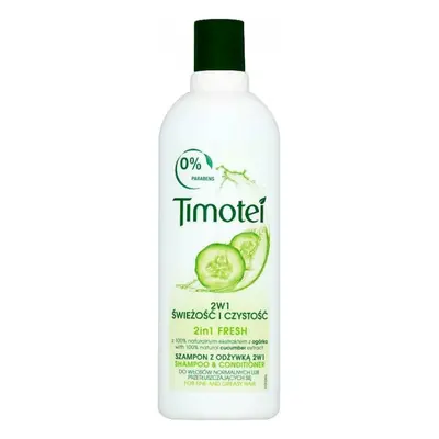 Timotei Pure sampon 400ml Uborka