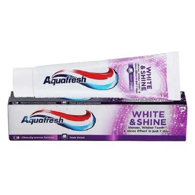 Aquafresh fogkrém White and Shine 100 ml