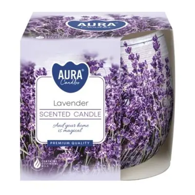 Aura /Bispol/ illatos gyertya 100g sn71s-09 levendula