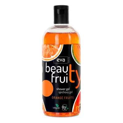 EVA NATURA BEAUTY FRUITY tusfürdő narancssárga gyümölcsök 400 ml