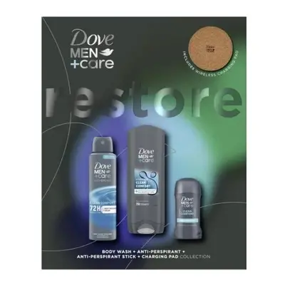 Dove patron 4 db P - Clean Comfort (SG 250ml+Deo150ml+deostick 50ml+vezeték nélküli töltő)