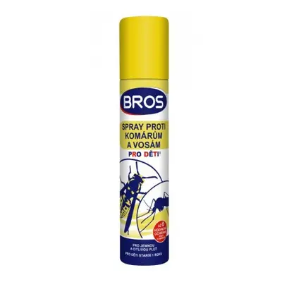 Bros spray 90ml - Szúnyogok és darazsak ellen, gyerekeknek 1 éves kortól