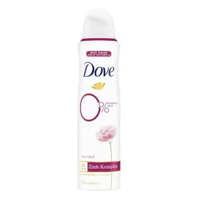 Dove Advanced Zero 0% dezodor 150ml D - Rosenduft