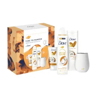 Dove patron 4 db D - Restoring (kézkrém 75 ml + telefon tej 250 ml + dezodor 150 ml + bögre) *