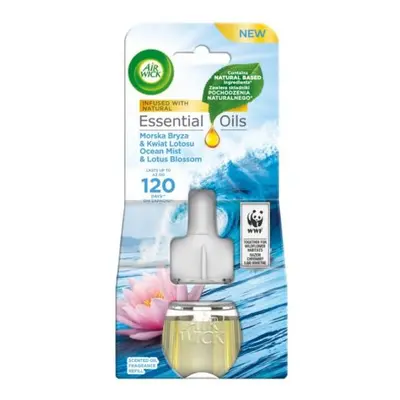 Air Wick utántöltő elektromos készülékhez 19ml - Ocean Mist&Lotus Blossom