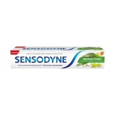 Sensodyne fogkrém 75ml - Herbal Fresh