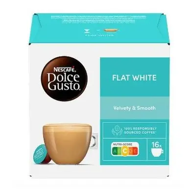 Nescafé Dolce Gusto kapszula 16x11,7g - Lapos fehér