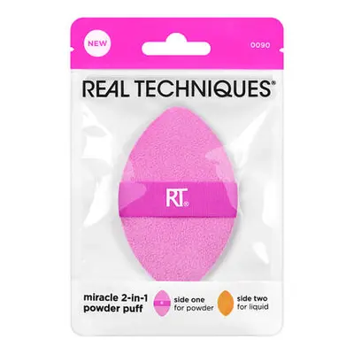 Real Techniques Miracle Sponge Powder Puff 2 az 1-ben