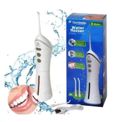 Optismile Water Flosser – elektromos szájöblítő – vezeték nélküli és újratölthető