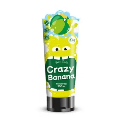 KIDS Sweet Candy tusfürdő 2 az 1-ben 250 ml - Crazy Banana