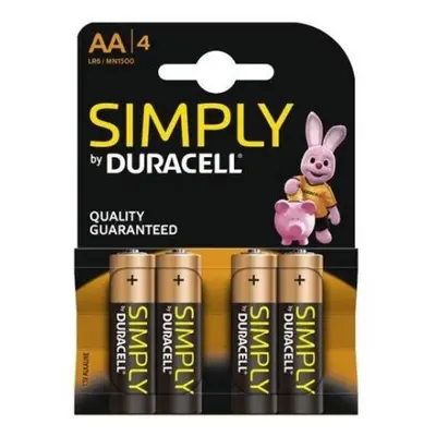 Duracell elem 4 db - AA LR06/MN1500