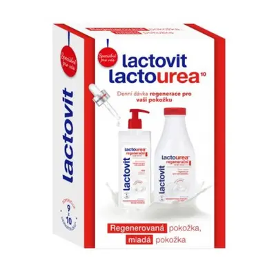 Lactovit kazetta 2 db - Lactovit Lactourea telefon tej 400ml + tusfürdő 500ml