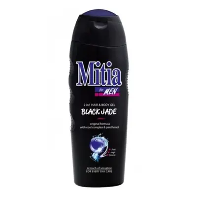 Mitia tusfürdő 400ml P - Fekete jade