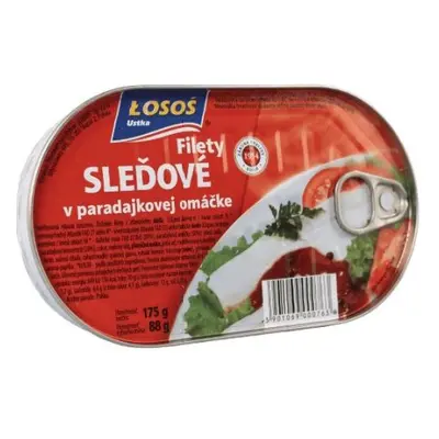 LOSOS sp. heringfilé 175g - Paradicsomszószban