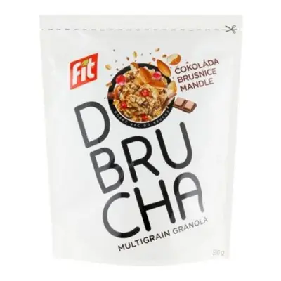 Fit DobruCha Granola csokoládé, áfonya, mandula 300g