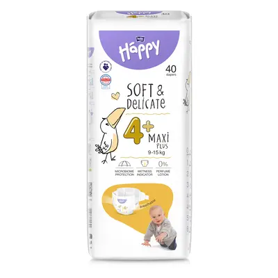 Bella HAPPY S&D 4+ méret Maxi Plus 9-15 kg 40 db