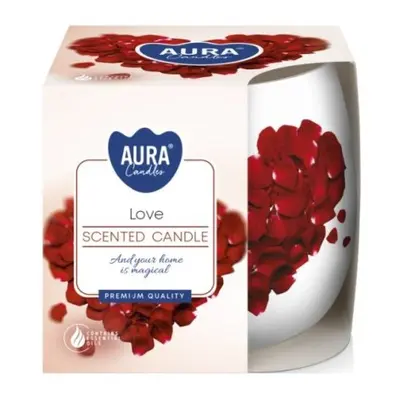 Aura /Bispol/ illatos gyertya 100g sn71s-05 love