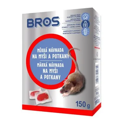 Bros puha csali egereknek és patkányoknak 150g