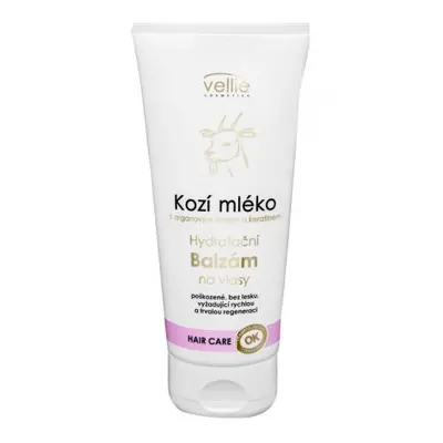 Velli kecsketejes hajbalzsam 200ml argán olajjal és keratinnal