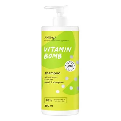 ERŐSÍTŐ SAMPON VITAMIN BOMB VITAMIN KOMPLEXszel