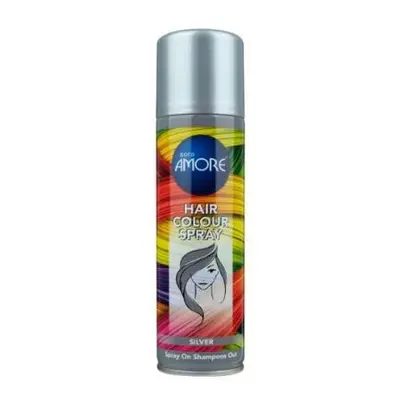 Amore színes hajlakk 150ml - Ezüst