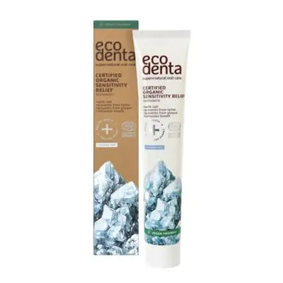 Ecodenta Tanúsított bio fogkrém érzékeny fogakra természetes sóval 75 ml