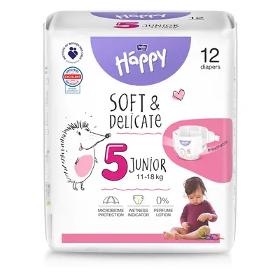 Bella HAPPY S&D 5-ös méret Junior 11-18 kg 12 db