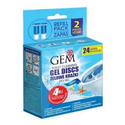 Gem WC gél applikátor 2x75ml NN - Ocean