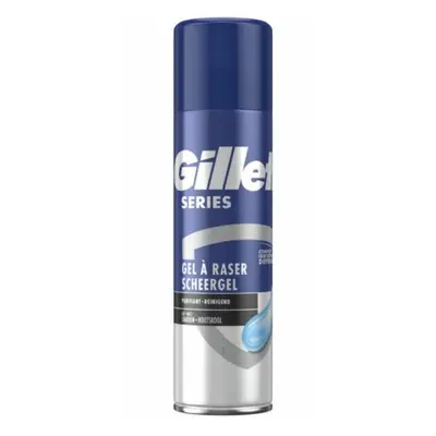 Gillette borotvagél 200 ml-es sorozat - szén