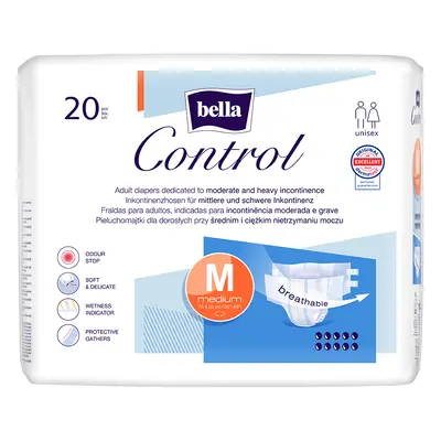 BELLA Control pelenkabugyi M 20 db