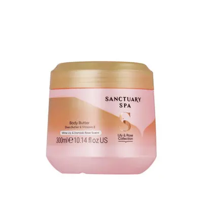 Sanctuary Spa Liliom és Rózsa testvaj 300 ml