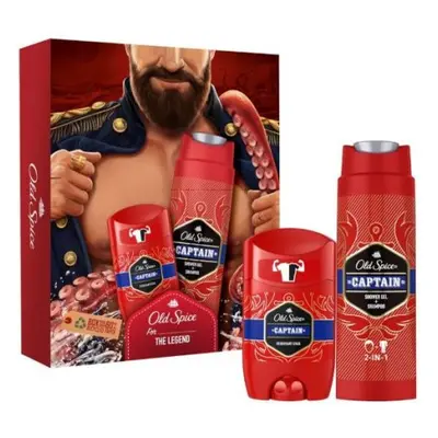 Old Spice kazetta 2 db - Captain (deo stick 50ml+tusfürdő 250ml)