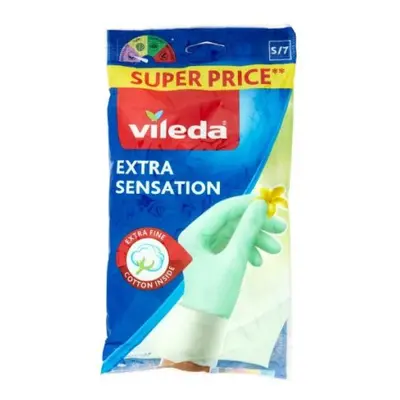 Vileda Extra Sensation latex kesztyű vS