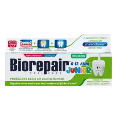 Biorepair ZP Junior 6-12 menta, 75 ml ÚJ EAN